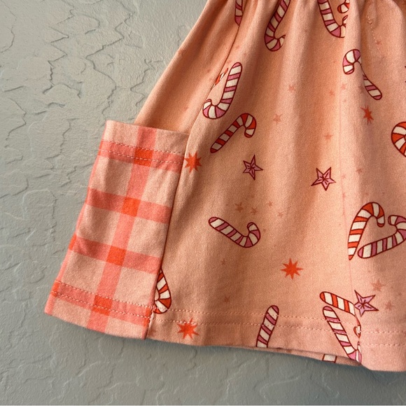 Sunshine Kids Co small shop pink candy cane skirt size 2T new without tag - Picture 9 of 11